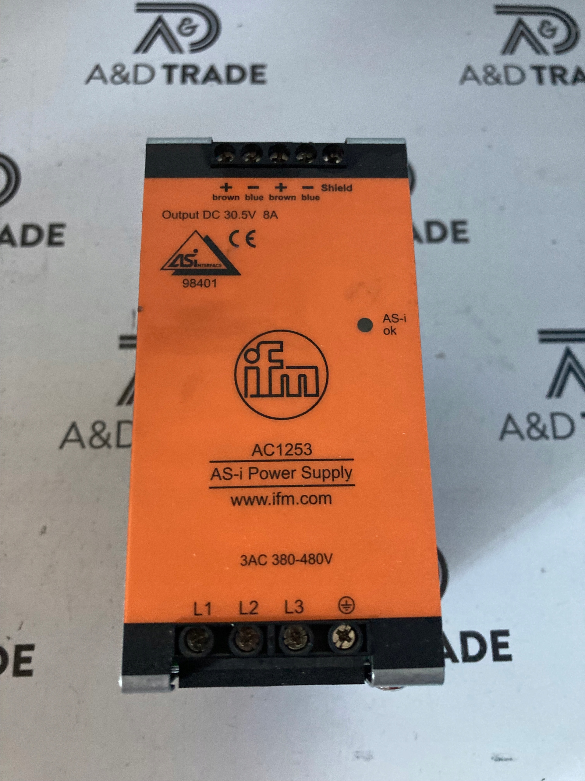 IFM AC1253 Power Supply PSU-3AC/ASi-8A — Power Supply